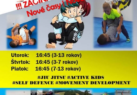 Nové tréningy Active Kids