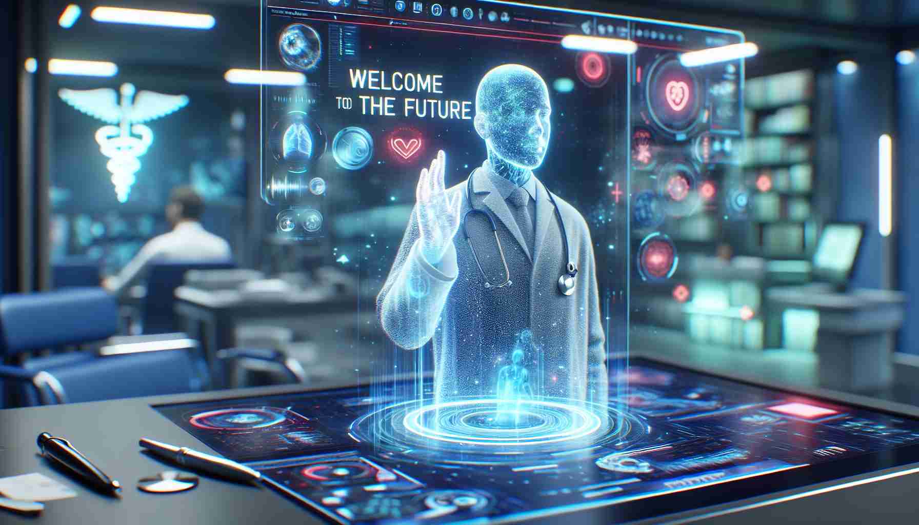 Welcome to the Future: Meet Your Doctor's Hologram! Healthcare Revolutionized.